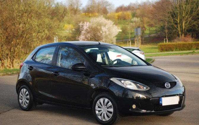 Mazda 2 cena 12500 przebieg: 187100, rok produkcji 2008 z Sosnowiec małe 56